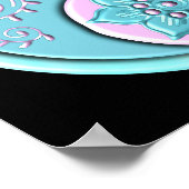 Poster Yin Yang Pastel (Coin)