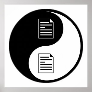 Poster Yin Yang Prospection
