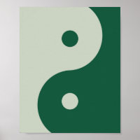Yin Yang Sage Green