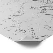 Poster Yin yang Symbole chinois et dragon (Coin)