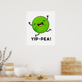 Poster Yip-pea Happy Pea Pun (Cuisine)