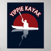 Poster Yippie Kayak (Devant)