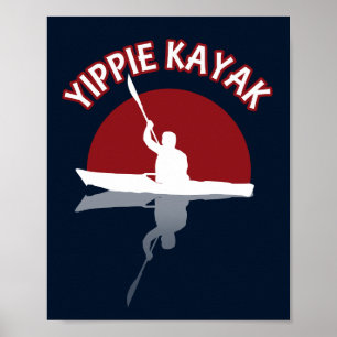 Poster Yippie Kayak