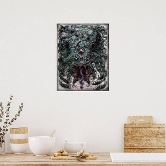 Poster Yog-Sothoth 18x24 (Cuisine)