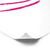 Poster Yoga Aérien soies Né pour voler (Coin)