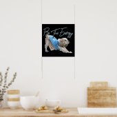 Poster Yoga Downward Dog - Soyez La Citation De L'Énergie (Cuisine)