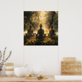 Poster Yoga ensemble (Cuisine)