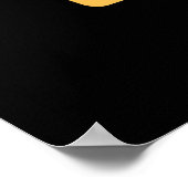 Poster Yoga Lover | Yoga Sunrise Sunset Sunburn Répéter (Coin)