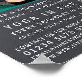 Poster Yoga Mat, Yoga Class Publicité (Coin)