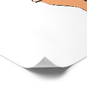 Poster Yoga Namaste Jeune fille (Coin)