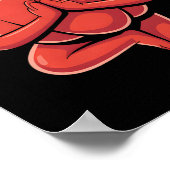 Poster Yoga Poivron  (Coin)