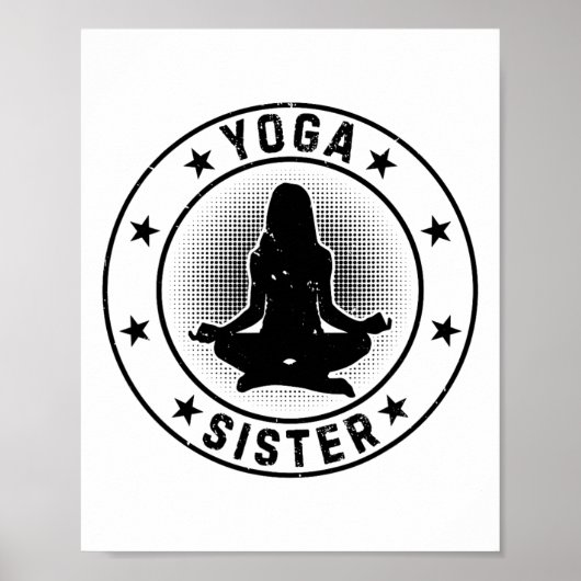 Poster Yoga Sister Yoga (Devant)