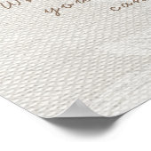 Poster Yoga Studio Instructeur Méditation Pose Bodhi Leaf (Coin)