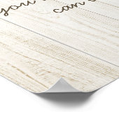 Poster Yoga Studio Instructeur Méditation Pose Bodhi Leaf (Coin)