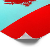 Poster Yoga Sunset Art (Coin)