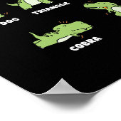 Poster Yoga T-rex  (Coin)