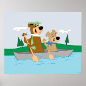 Poster Yogi Bear et Boo Boo Fun Canoe Adventure (Devant)
