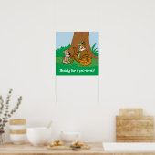 Poster Yogi Bear et Boo-Boo pique-nique Snack (Cuisine)