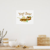 Poster Yogi Bear Pique-nique Hammock Nap Time (Cuisine)
