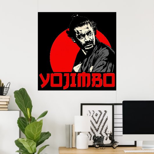 Poster Yojimbo (Bureau à domicile)