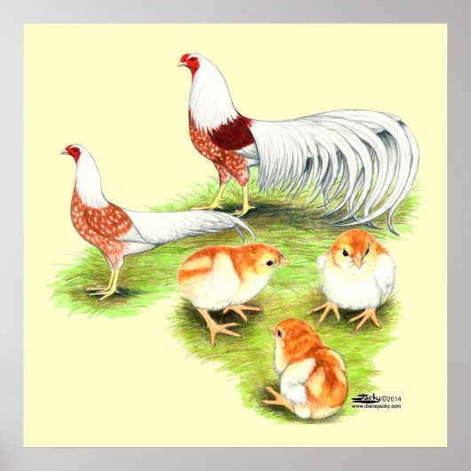 Poster Yokohama Red Shoulder (Devant)