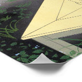 Poster Yomogyu Le Conte de Genji paysage femme japonaise (Coin)