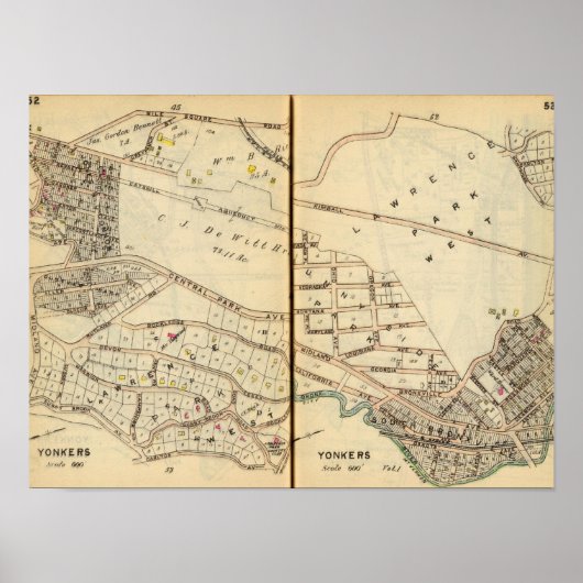 Poster Yonkers, New York 6 (Devant)