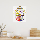 Poster York Rite Shield (Cuisine)