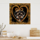 Poster Yorkie Poo (Cuisine)