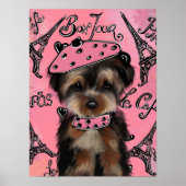 POSTER YORKIE POO (Devant)