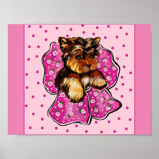 Poster Yorkie Poo (Devant)