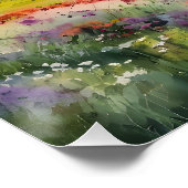 Poster "Yorkshire Meadowsong" Paysage Yorkshire Dales (Coin)