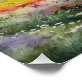 Poster "Yorkshire Meadowsong" Paysage Yorkshire Dales (Coin)