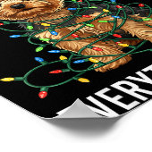 Poster Yorkshire Terrier Christmas I'm Fine Everything Is (Coin)