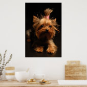 Poster Yorkshire Terrier Portrait (Cuisine)