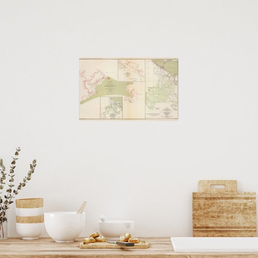 Poster Yorktown, Gloucester, Va (Cuisine)