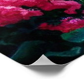 Poster Yorshire Terrier Chiot Jouant dans le parc (Coin)