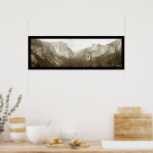 Poster Yosemite Birdseye Photo 1915 (Cuisine)