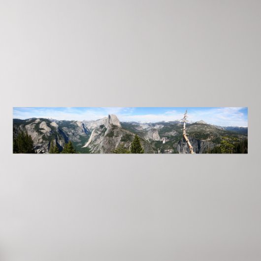 Poster Yosemite Colossal Panorama (Devant)