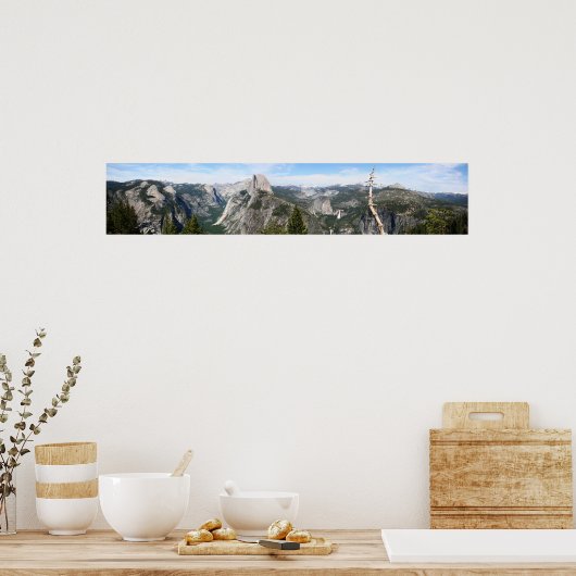 Poster Yosemite Colossal Panorama (Cuisine)