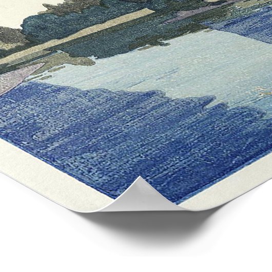 Poster Yosemite, El Capitan, Hiroshi Yoshida (Coin)