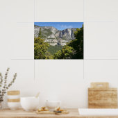 Poster Yosemite Falls from Four Mile Trail (Cuisine)