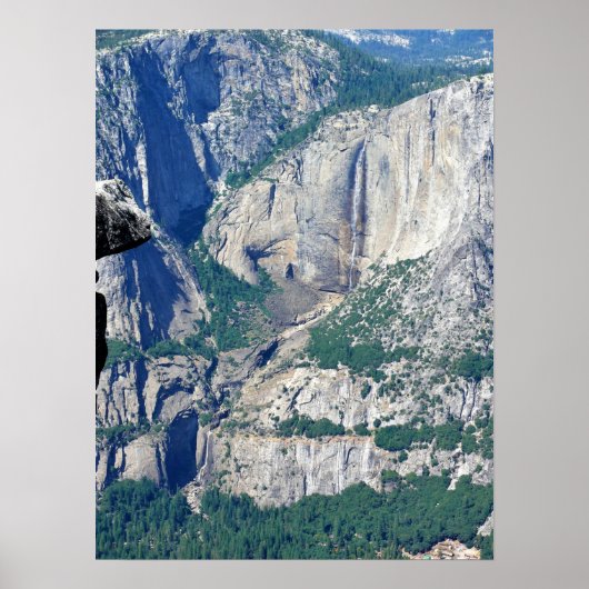 Poster Yosemite Falls from Glacier Point, CA (Devant)