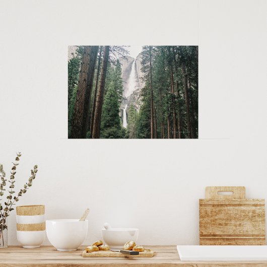 Poster Yosemite Falls Imprimer (Cuisine)