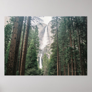 Poster Yosemite Falls Imprimer