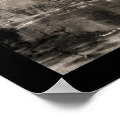 Poster Yosemite Falls River Photo 1915 (Coin)