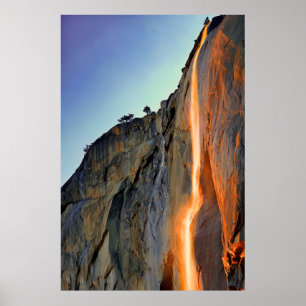 Poster Yosemite Firefall