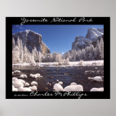 Poster Yosemite hiver (Devant)
