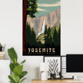Poster Yosemite I (Bureau à domicile)