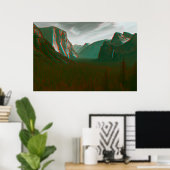 Poster Yosemite in 3D (Bureau à domicile)